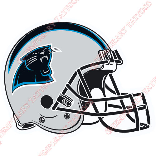 Carolina Panthers Customize Temporary Tattoos Stickers NO.447